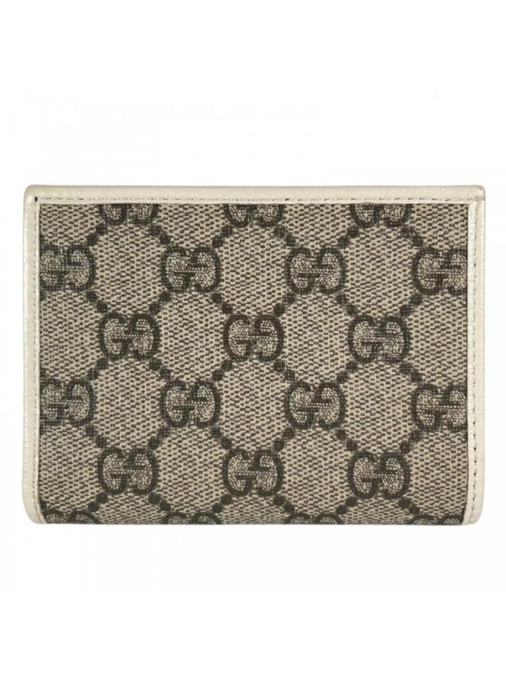 Gucci Bifold Wallet GG Canvas Brown Gold - Picture 2 of 12